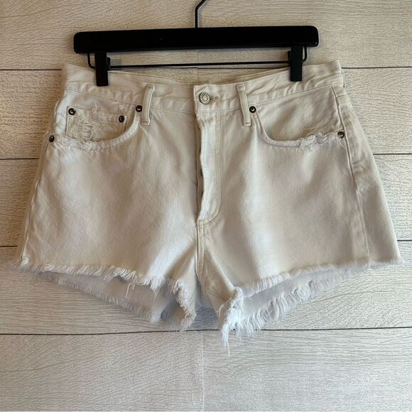 AGOLDE PARKER VINTAGE CUT OFF SHORT IN REPOSE SIZE 29 - Picture 4 of 9